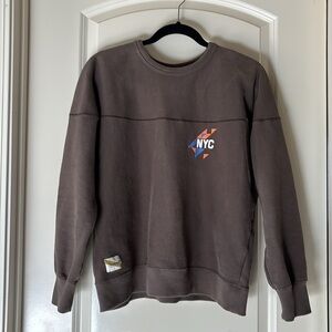 Tracksmith women trackhouse crew sweatshirt large